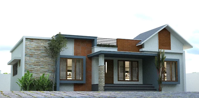 Modern Villa Exterior Elevation